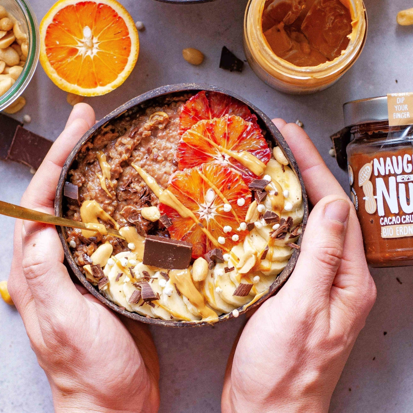 Double Chocolate Protein Porridge