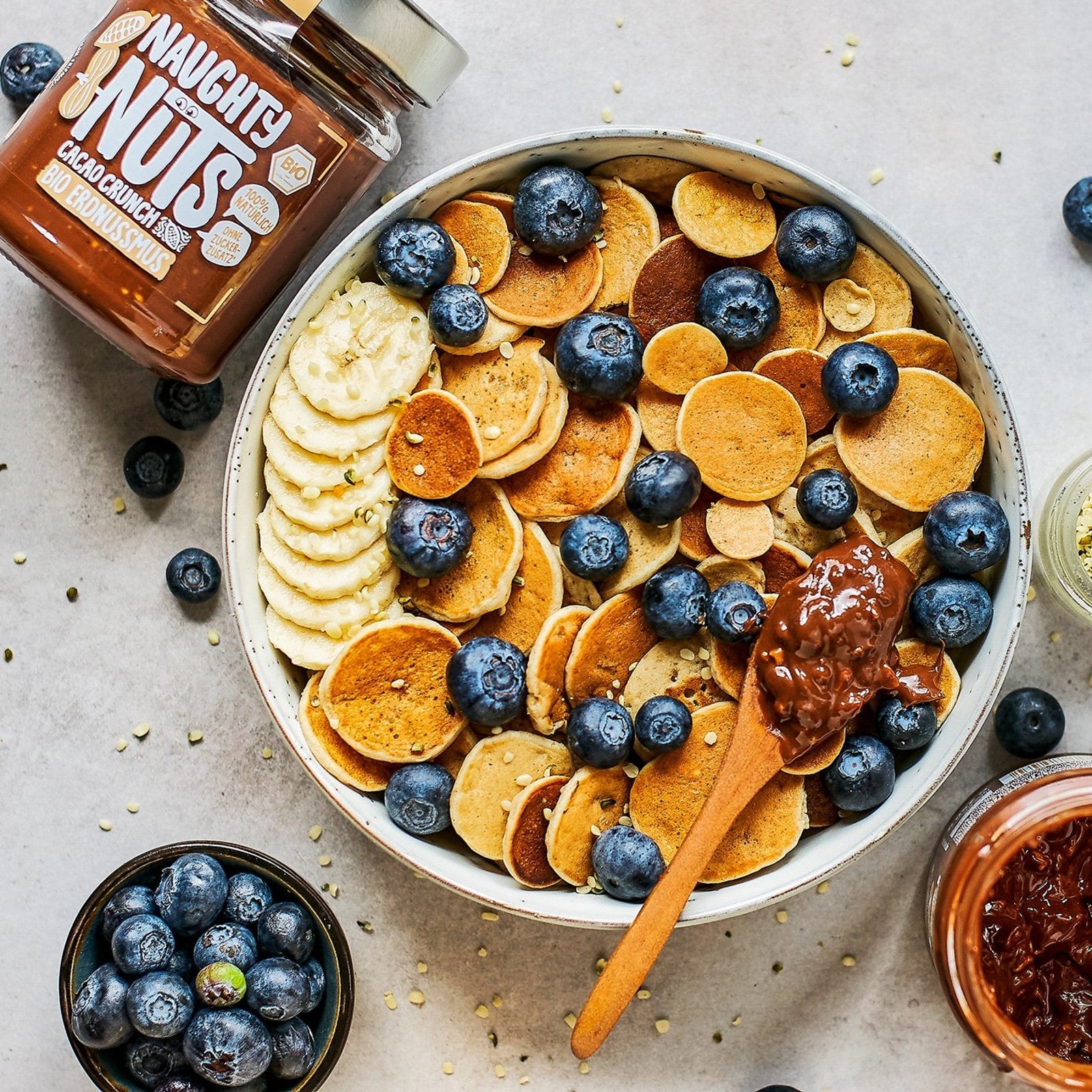 Mini Banana-Pancakes