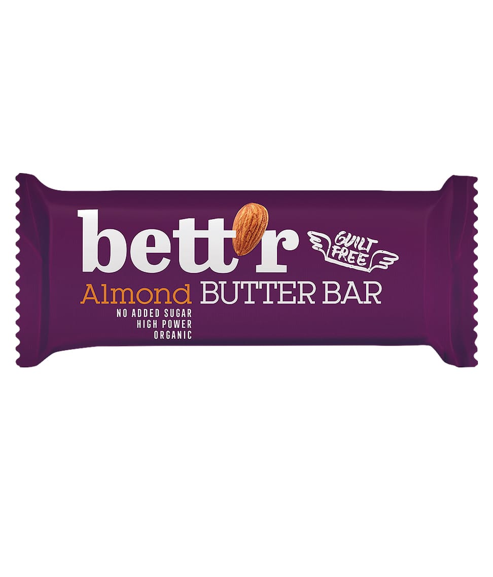 Bett'r Nussmus Riegel Bio Mandelmus-Riegel