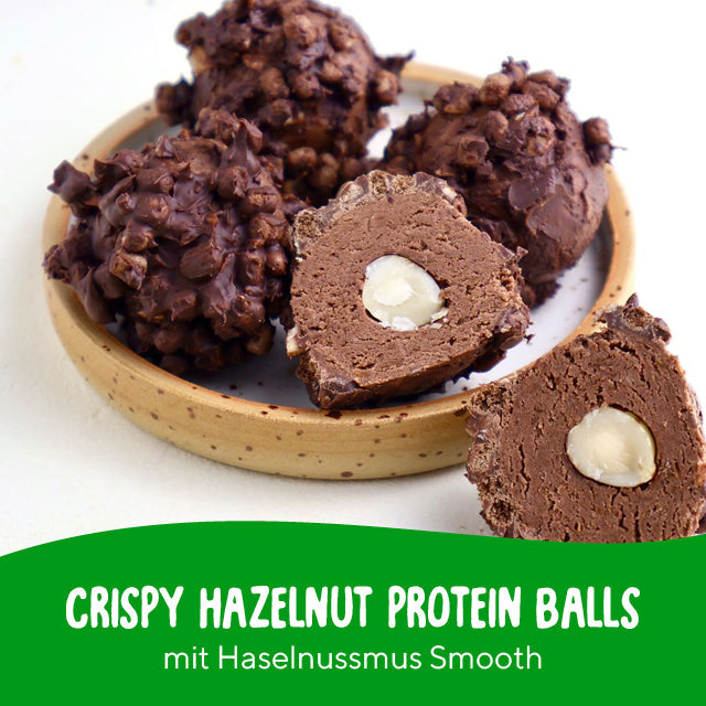 Crispy Hazelnut Protein Balls – klein, rund und richtig gut!