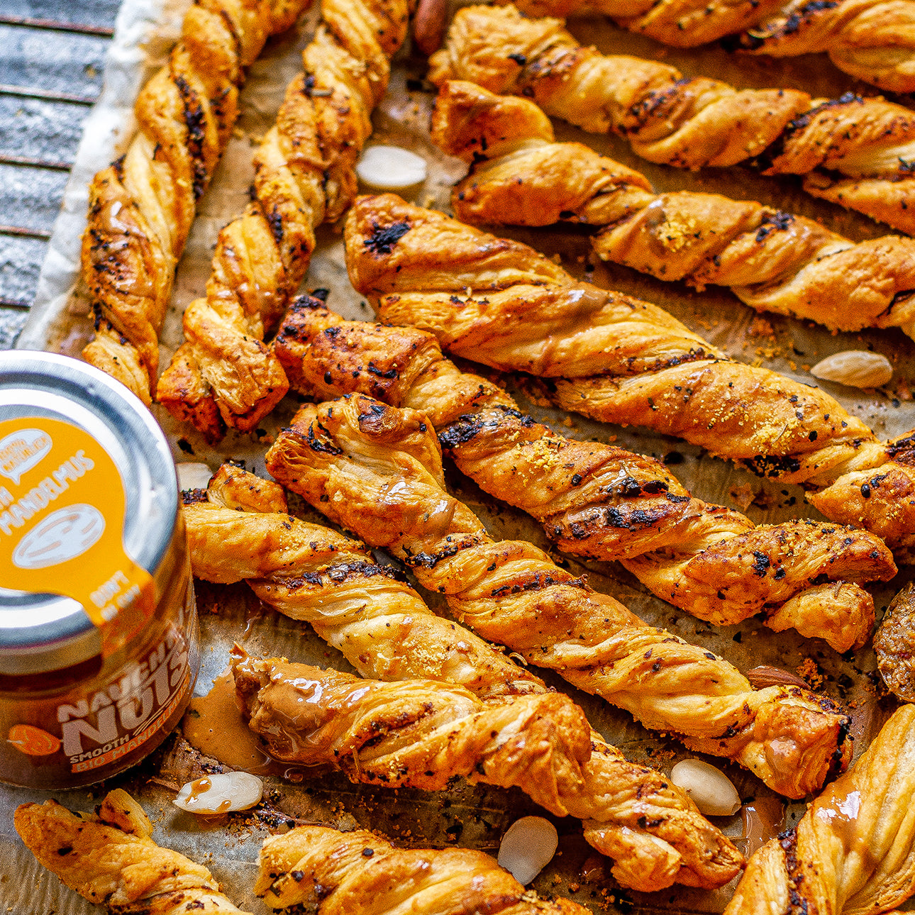 Mandel-Pesto-Stangen