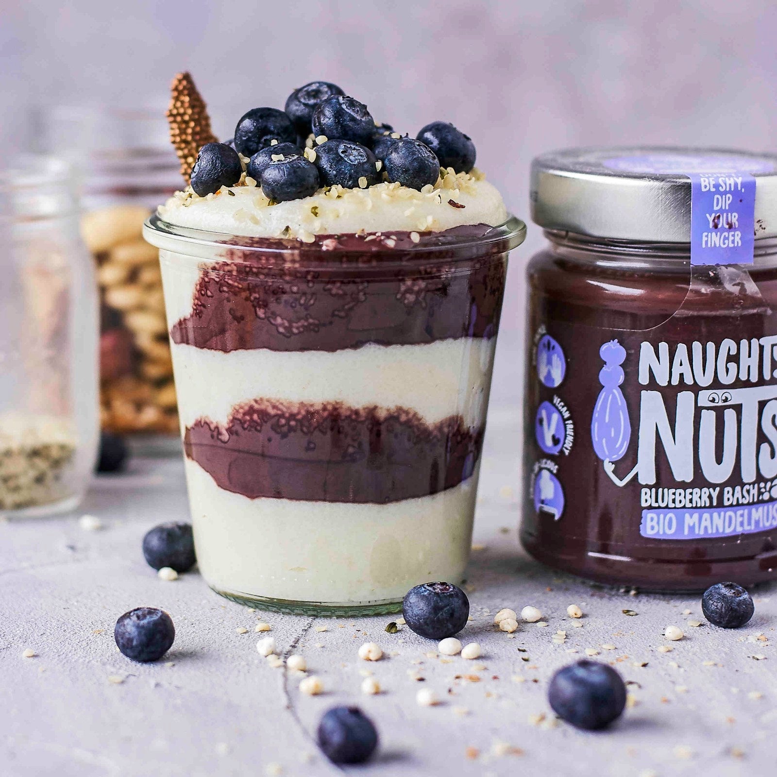 Blueberry Grießbrei