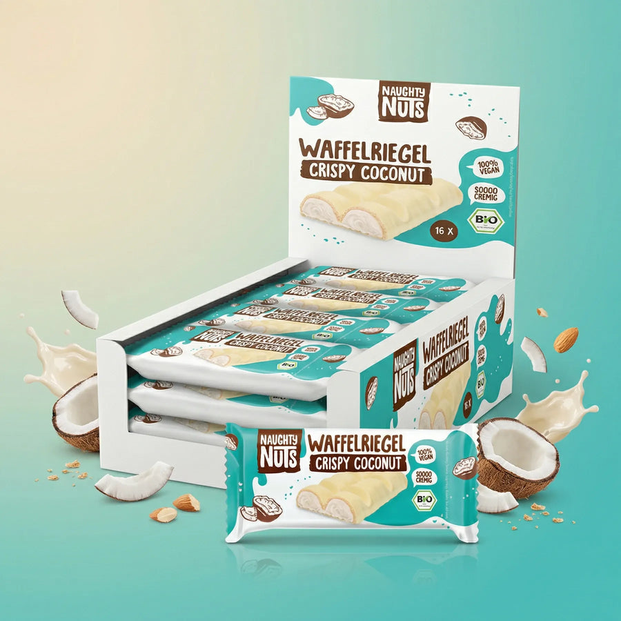 Bio Schoko-Waffelriegel Crispy Coconut