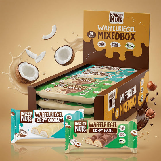 Bio Schoko-Waffelriegel Mixed Box