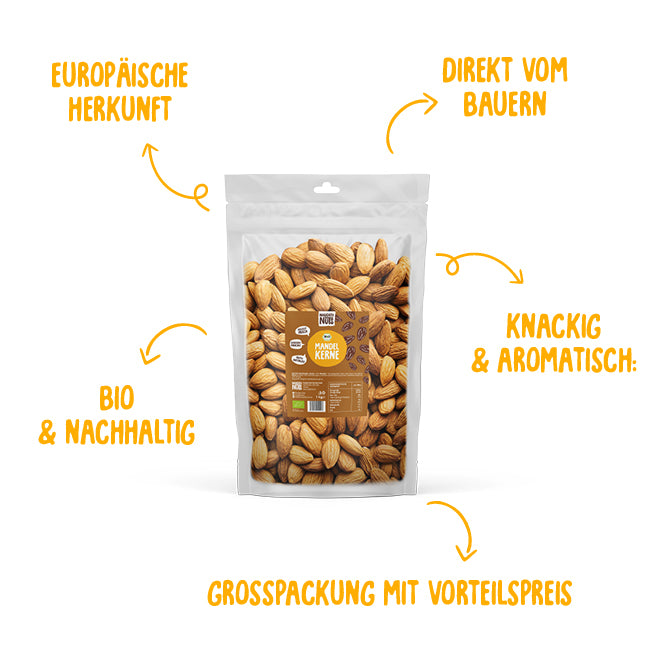 Bio Mandeln aus Europa