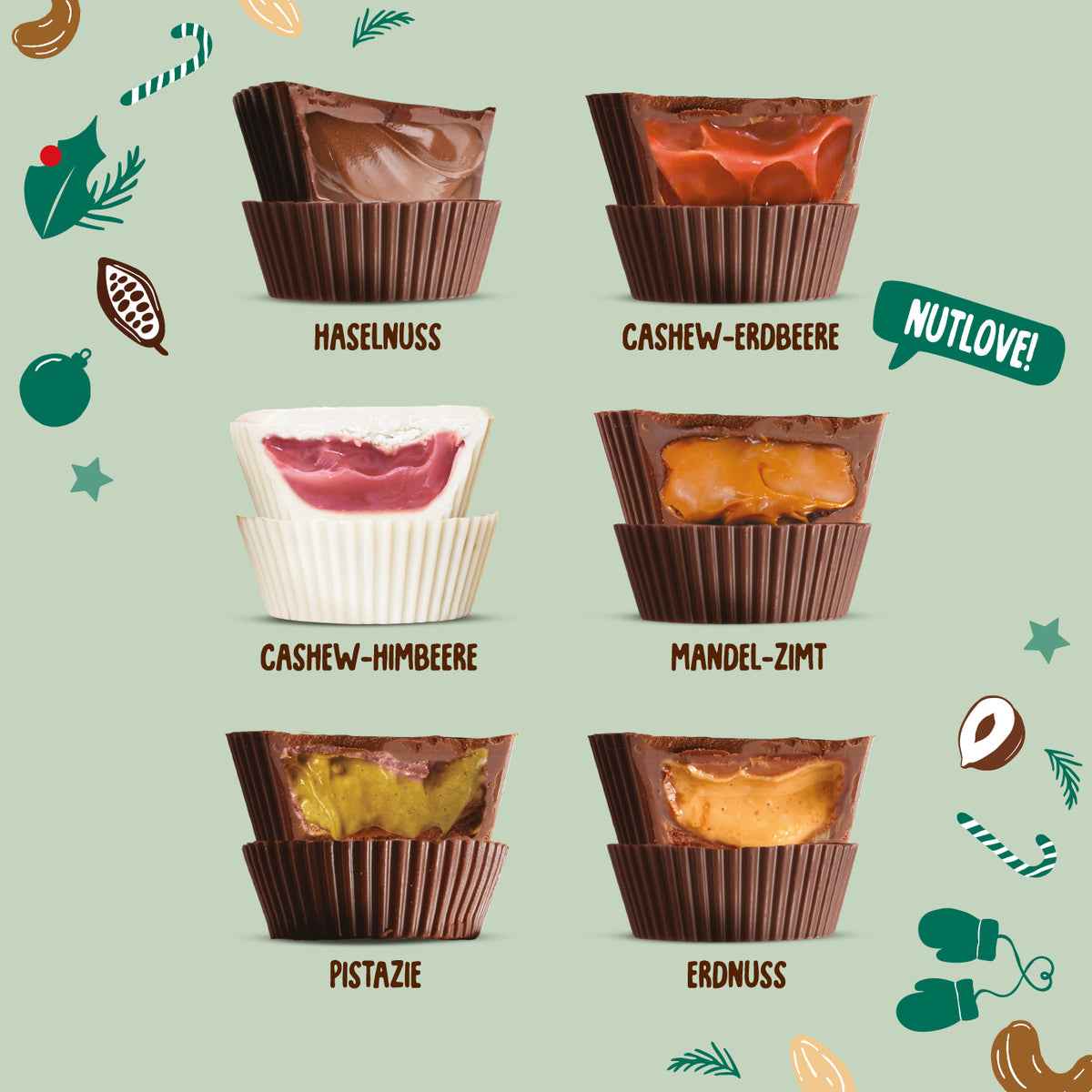 Adventskalender Nutbuttercups 2025