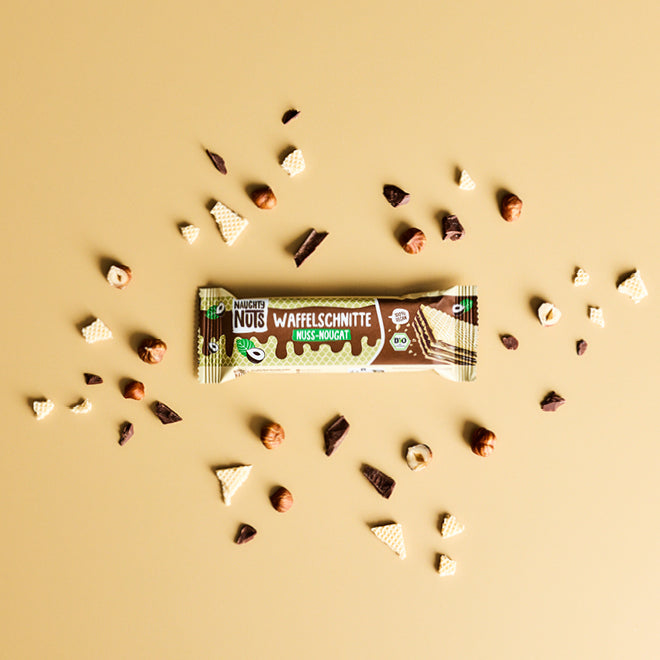 Bio Waffelschnitte Nuss-Nougat