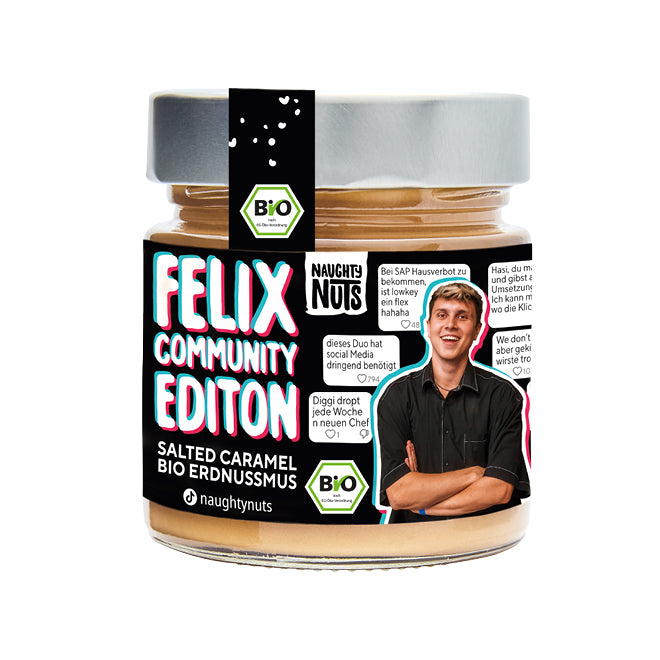 Limited Felix Community Edition - Erdnussmus Salted Caramel