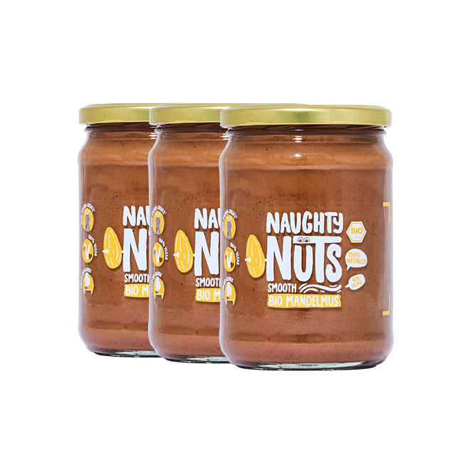 Bio Mandelmus Smooth (500g Glas)