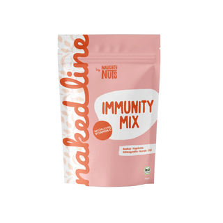Naughty Nuts Immunity Mix Beutel mit Baobab Hagebutte Ashwagandha Acerola und Chili