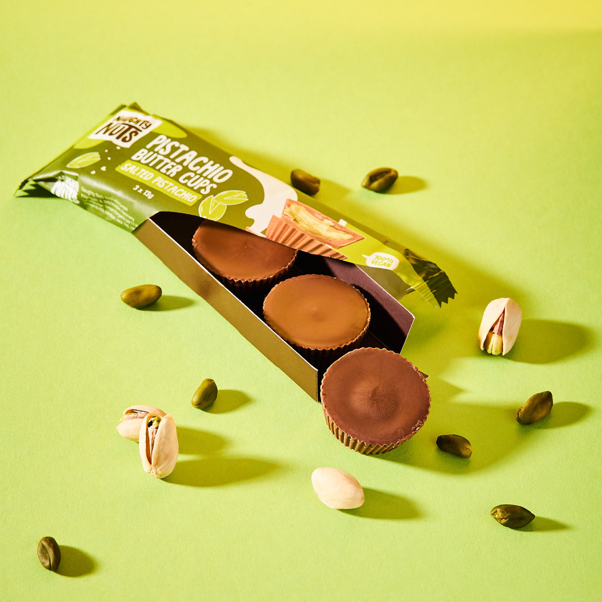 Bio Pistazienbutter Cups Salted Pistachio