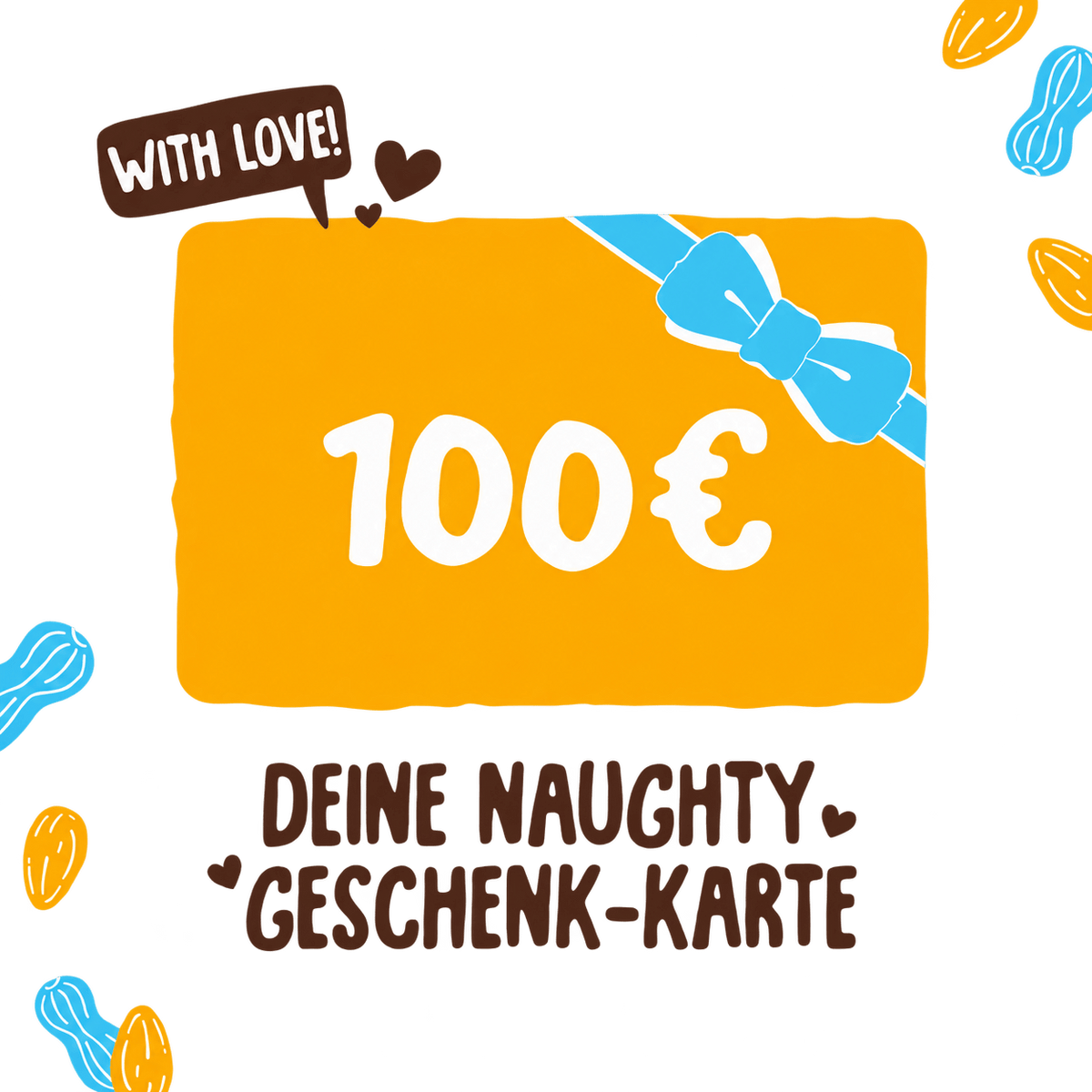 Naughty Nuts Gutschein Naughty Nuts Geschenkgutschein