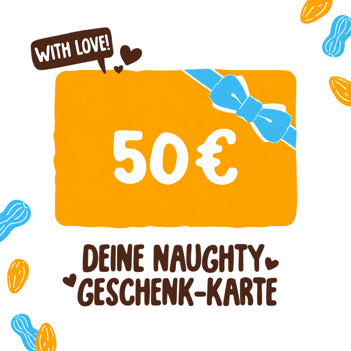 Naughty Nuts Gutschein Naughty Nuts Geschenkgutschein