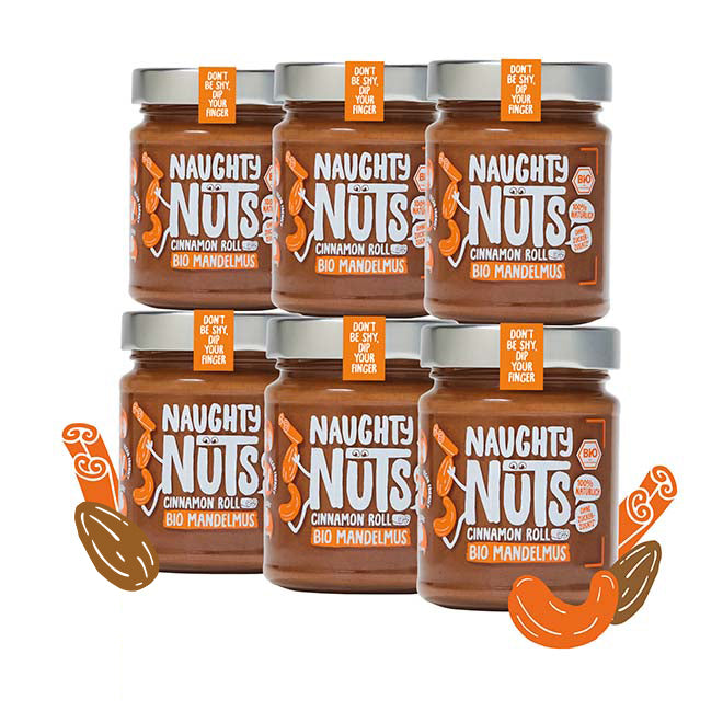Bio Mandelmus Cinnamon Roll